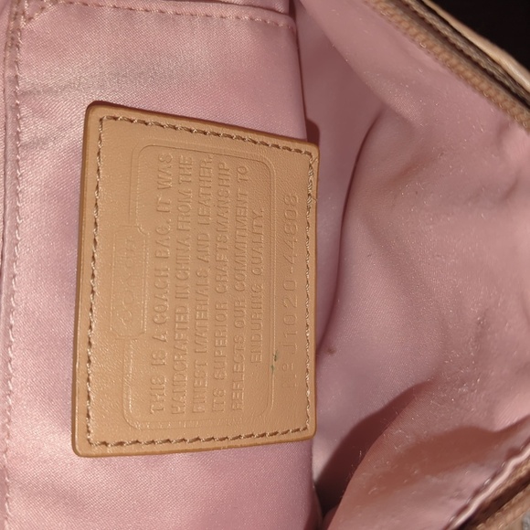 Coach Vintage Satchel Minimalist Shoulder bag Crossbody 44808 - Picture 7 of 7